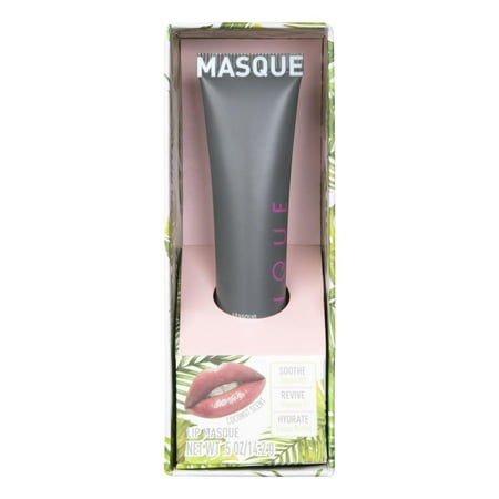 LIQUE - Cosmetics Lip Mask for Dry, Cracked Lips, Ultra-Hydrating with a Hint of Color,  Coconut Scent, 0.5 Oz.