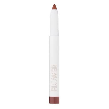 FLOWER - Beauty Scribble Stick, For Eyes and Lips, Dark Brown, 0.09 oz