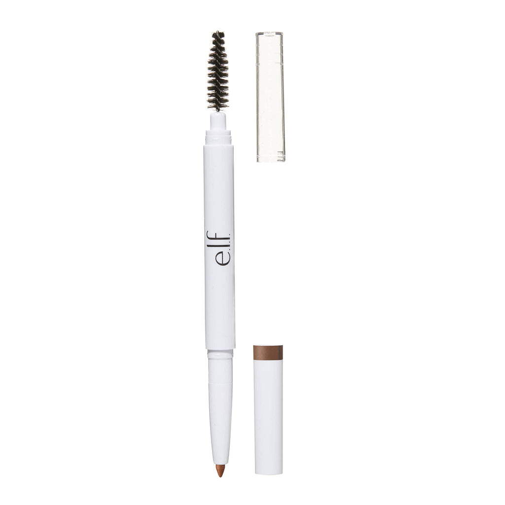 e.l.f. - Instant Lift Brow Pencil, Dual-Sided, Precise, Fine Tip, Shapes, Defines, Fills Brows, Contours, Combs, Tames, Taupe, 0.006 Oz