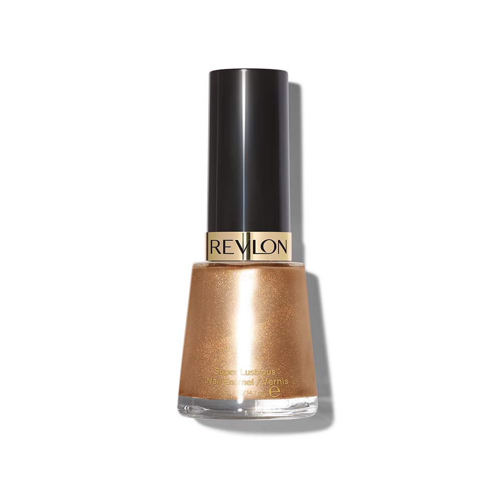 Revlon - Nail Enamel, Chip Resistant Nail Polish, Glossy Shine Finish, in Nude/Brown, 932 Copper Penny