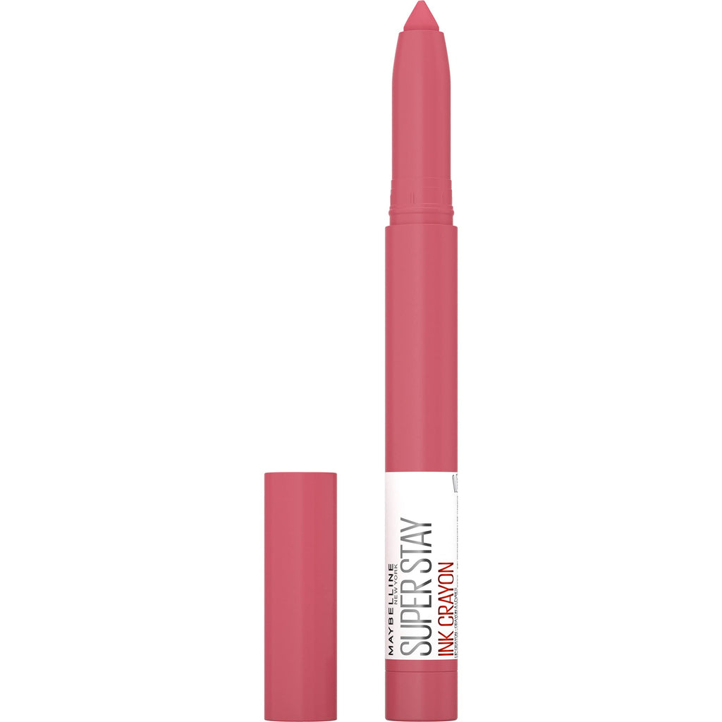 Maybelline - Maybelline Super Stay Ink Crayon Matte Longwear Lipstick Makeup, Break The Ceiling, 0.04 Ounce, 145 Break The Ceiling, 0.04 ounces