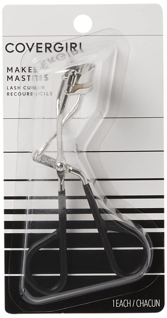 COVERGIRL - Makeup Masters Eyelash Curler, Easy to Use, High Drama Lashes, 1 Count, Gentle and Easy Way to Curl Lashes, High Impact Lashes, Eye-Opening Effects
