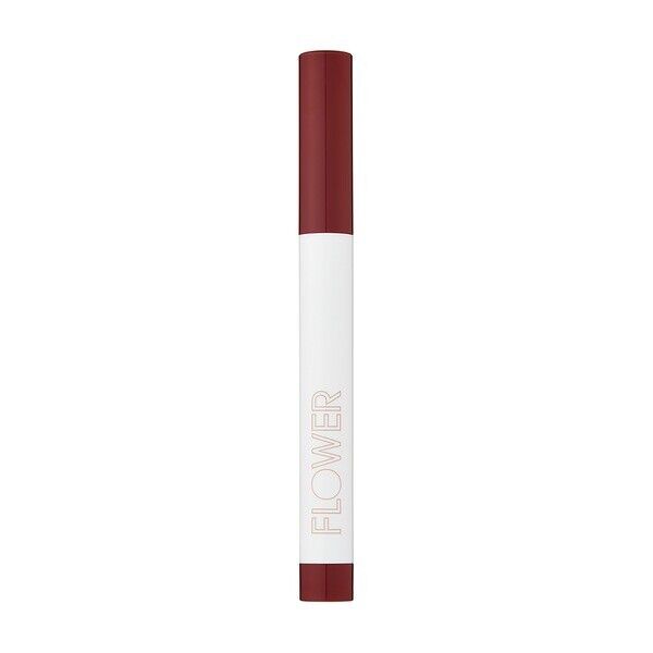 FLOWER - Beauty Scribble Stick, For Eyes and Lips, Sherbet (Muted Dark Pink), 0.09 oz