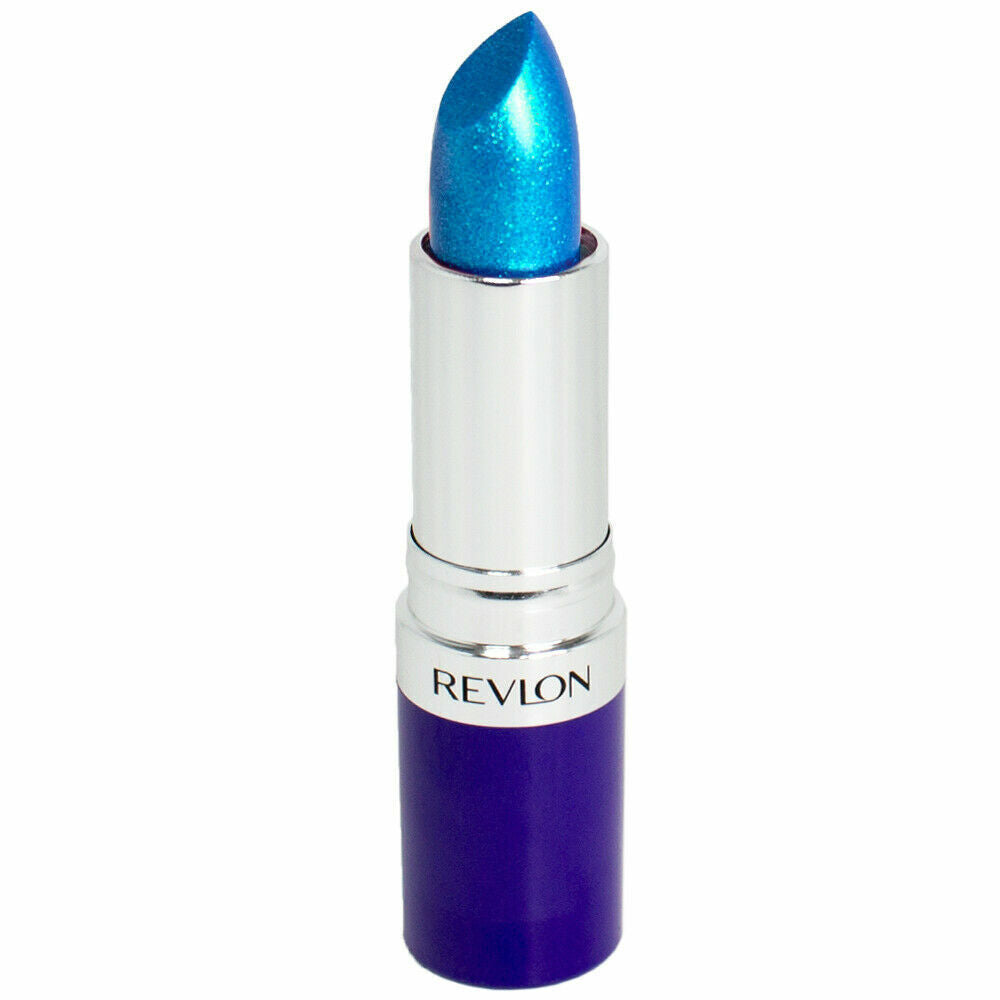 Revlon - Vibrant Electric Shock Lipstick, 102 AQUA SHOCK, 0.14 oz