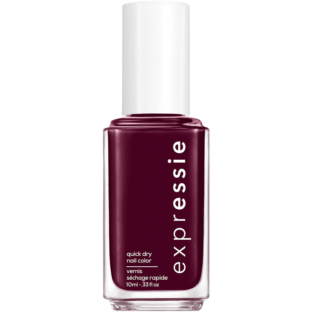 ESSIE - Expressie Quick-Dry Nail Polish, Vegan, Sk8 with Destiny, Plum, All Ramped Up 265, 0.33 Ounce
