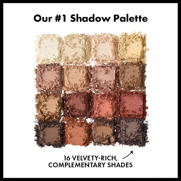 NYX - Ultimate Shadow Palette, Eyeshadow Palette, Warm Neutrals, 0.32 oz