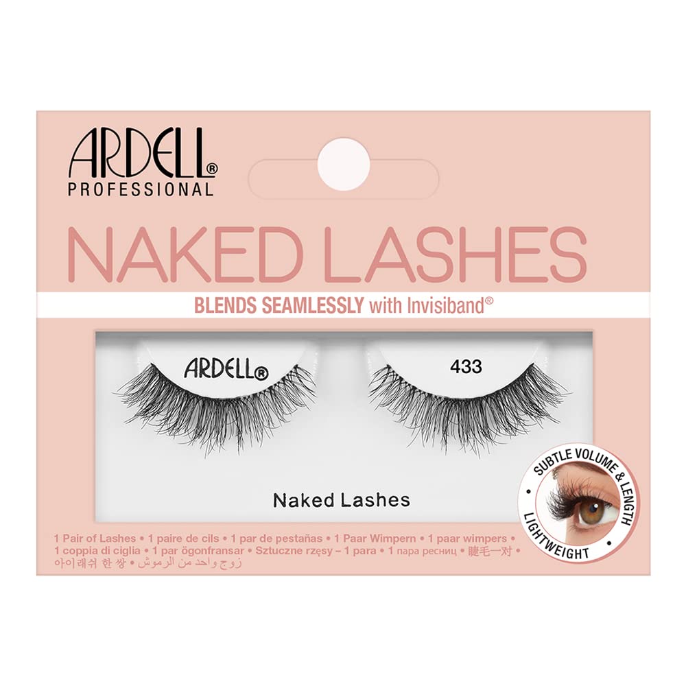Ardell - Strip Lashes with Invisiband, Naked Lashes 433 , 1 pair
