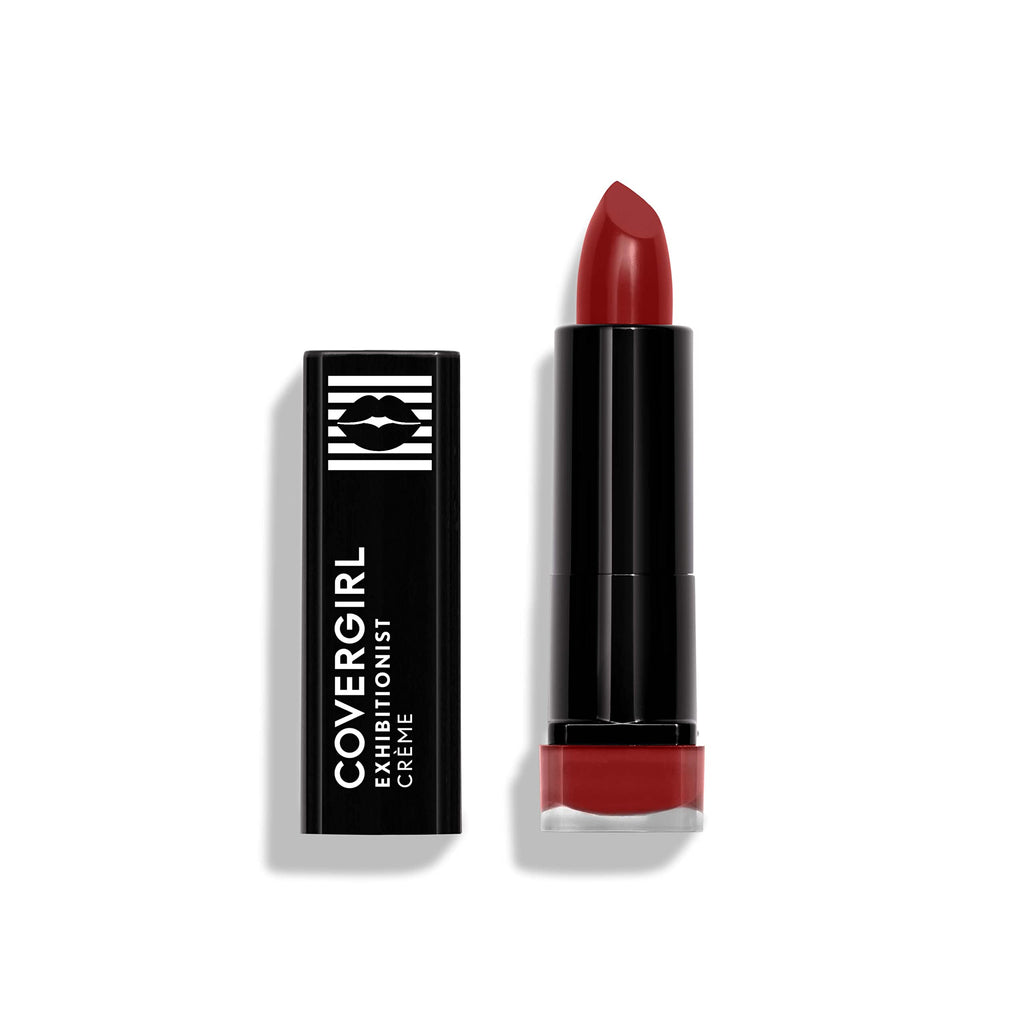 COVERGIRL - Exhibitionist Cream Lipstick, Burnt Red Pepper 505, 0.12 oz