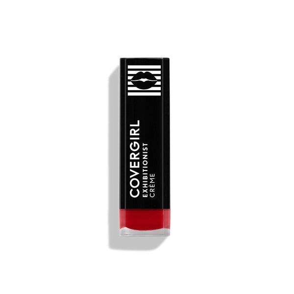 COVERGIRL - Exhibitionist Cream Lipstick, Real Red 510, 0.12 oz