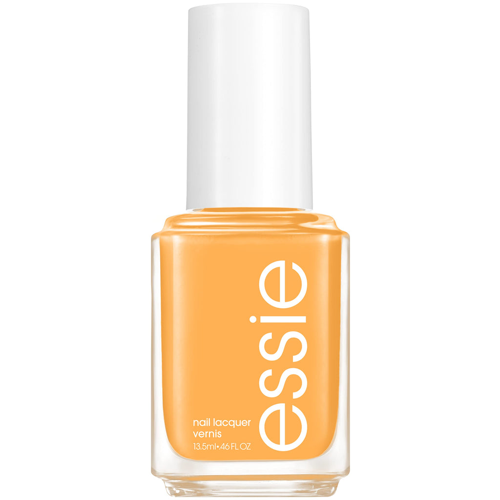 ESSIE - Salon-Quality Nail Polish, Vegan, Bright Yellow, Check Your Baggage 597, 0.46 fl oz