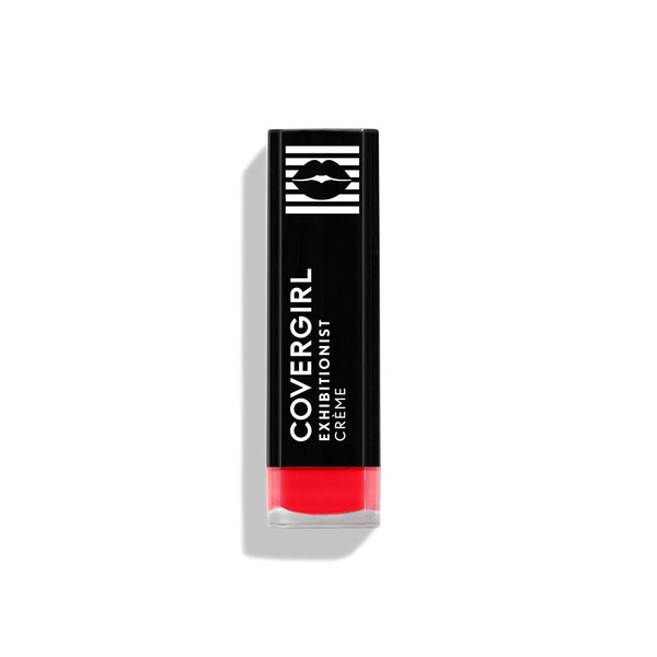 COVERGIRL - Exhibitionist Cream Lipstick, Lit a Fire 500, 0.12 oz