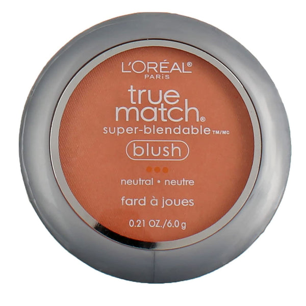 L'Oreal - True Match Super Blendable Neutral Blush, Powder Texture, Innocent Flush, 0.21 oz
