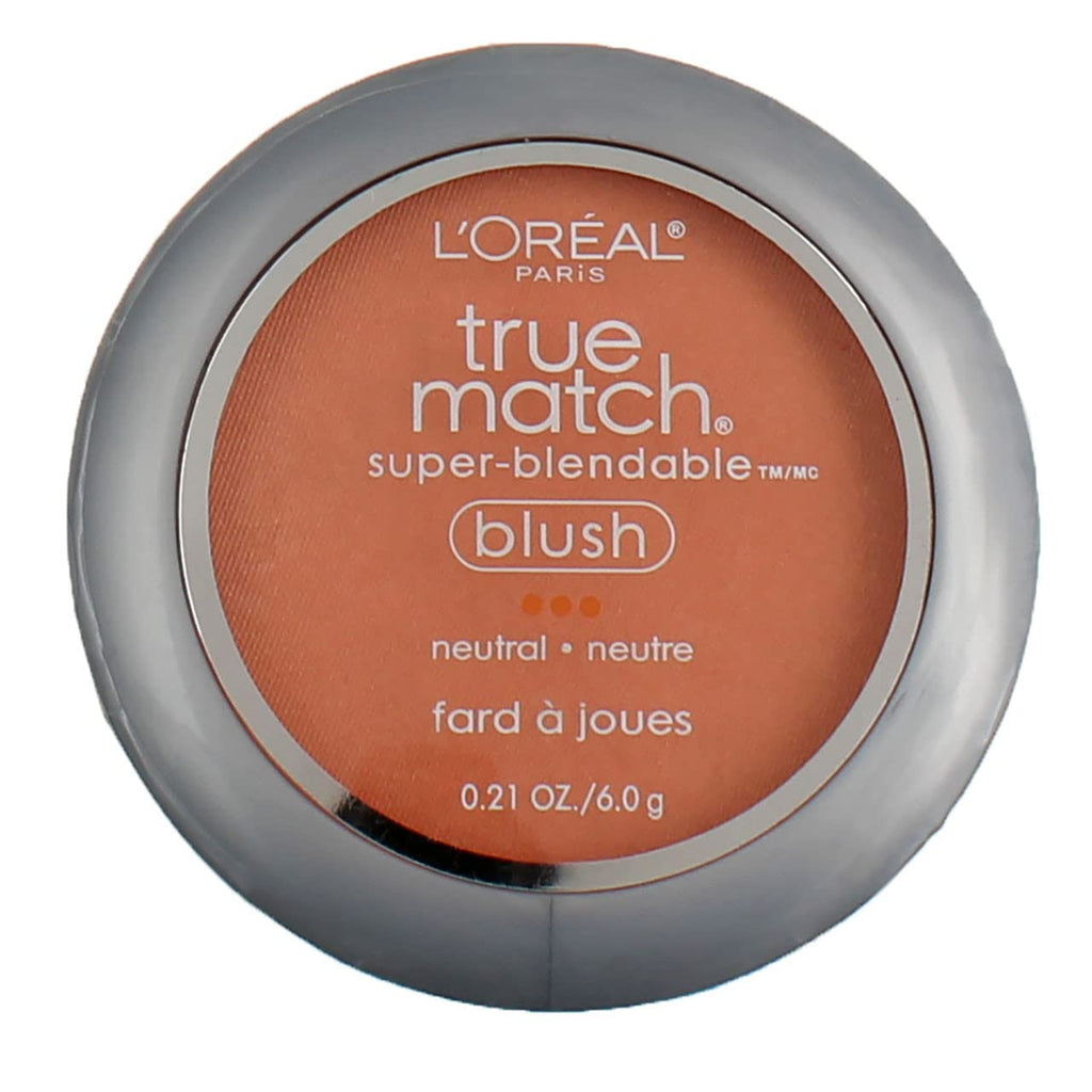 L'Oreal - True Match Super Blendable Neutral Blush, Powder Texture, Innocent Flush, 0.21 oz