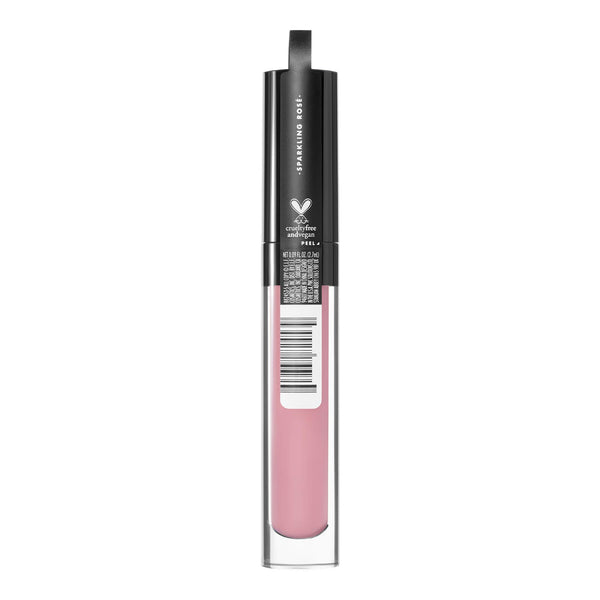 e.l.f. - Lip Plumping Gloss, Hydrating, Nourishing, Invigorating, High-Shine, Shimmer, Plumps, Volumizes, Cools, Soothes, Sparkling Rose, 0.09 Oz