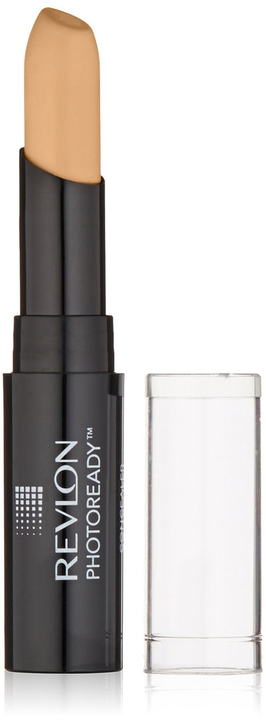 Revlon - Concealer Stick, PhotoReady Face Makeup for All Skin Types, Longwear Medium-Full Coverage, Creamy Finish, Lightweight, 005 Medium Deep, 0.16 Oz