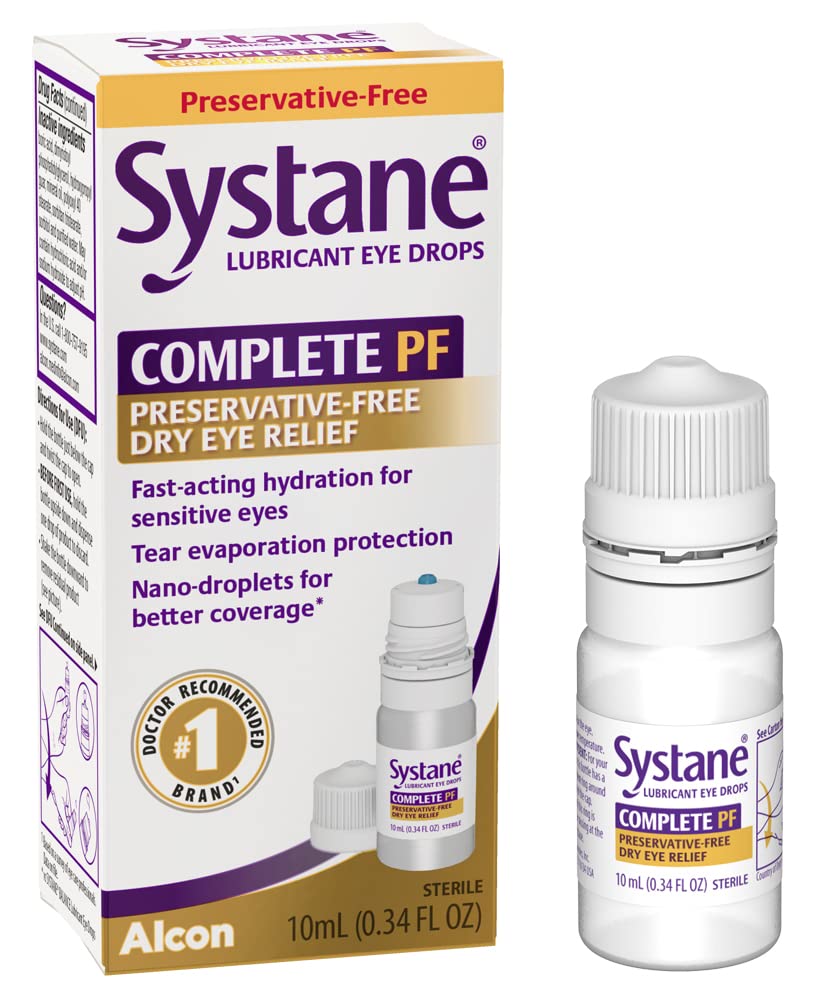 Systane - Complete Multi-Dose Preservative Free, Dry Eye Drops, 10ml