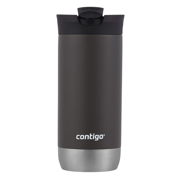 Contigo - Huron Vacuum-Insulated Stainless Steel Travel Mug with Leak-Proof Lid, Keeps Drinks Hot or Cold for Hours, Fits Most Cup Holders and Brewers, 16oz Sake