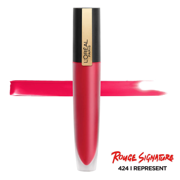 L'Oreal - Makeup Rouge Signature Matte Lip Stain, I Represent