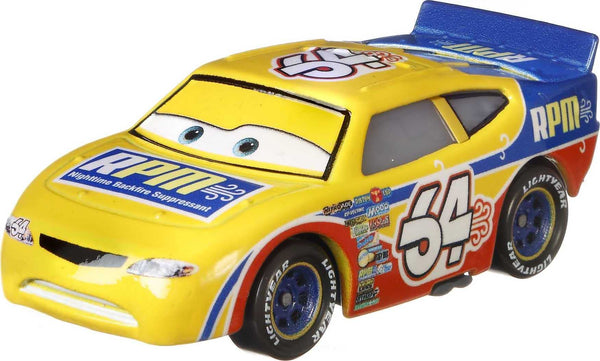 Disney - Pixar Cars, Miniature 1:55 Scale Collectible Racecar Die-Cast Toys Based on Cars Movies, for Kids Age 3 and Older, Winford Bradford Rutherford