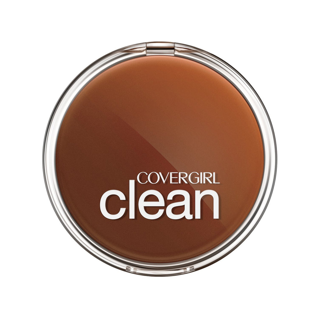 COVERGIRL - Clean Pressed Powder Compact, 135 Medium Light, 0.39 oz