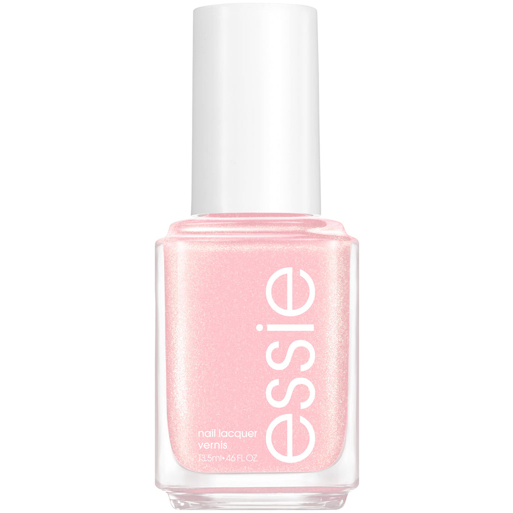 ESSIE - Nail Polish, Salon-Quality, Vegan, Iridescent Sheer Pink, Birthday Girl, 0.46 fl oz