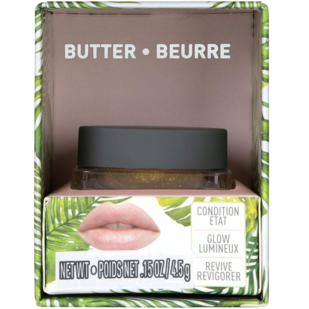 LIQUE - Cosmetics Shimmer Whipped Oil Lip Butter, Made with Nutrient-Rich Honey, Aloe Vera, & Vitamin C for Dry, Cracked & Chapped Lips, Adds a Subtle Glow & Touch of Sweetness, 0.17 Oz