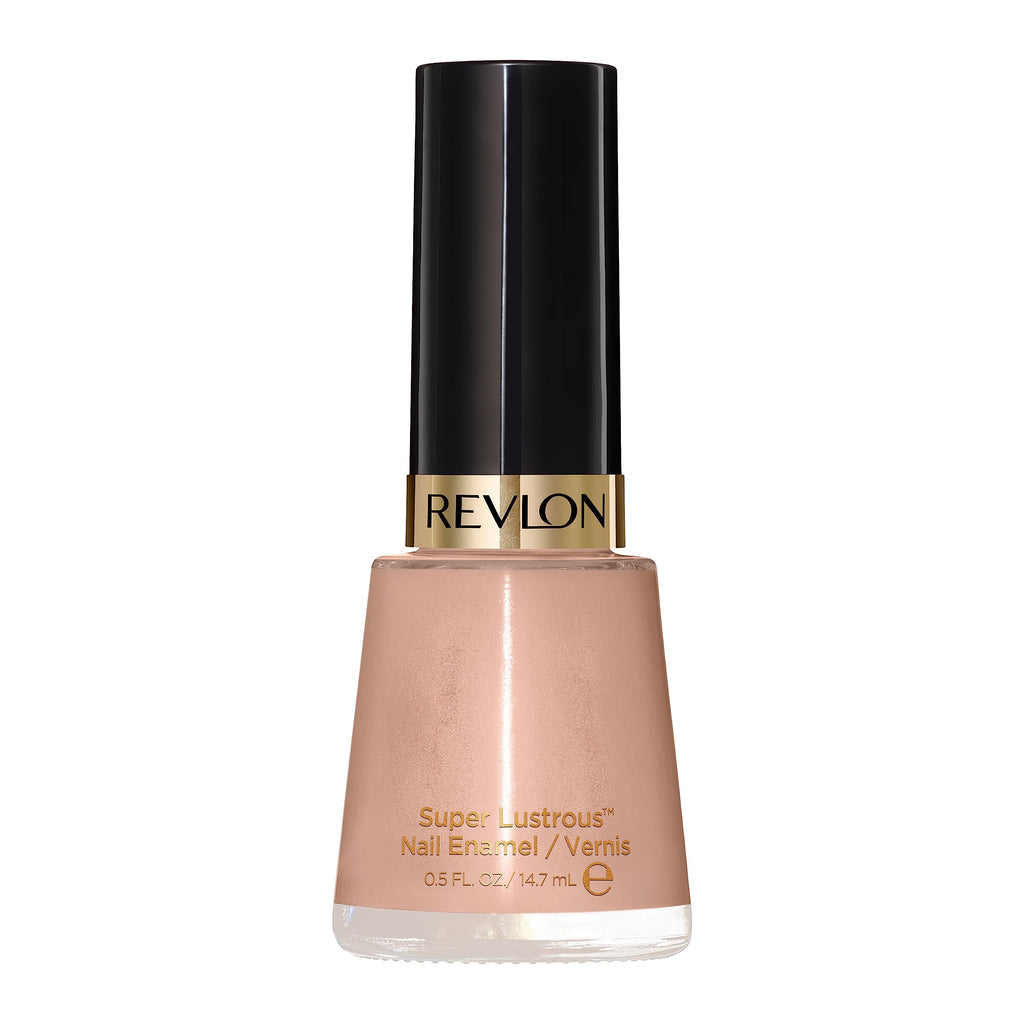 Revlon - Nail Enamel, Chip Resistant Nail Polish, Glossy Shine Finish, in Nude/Brown, 705 Gray Suede, 0.5 oz