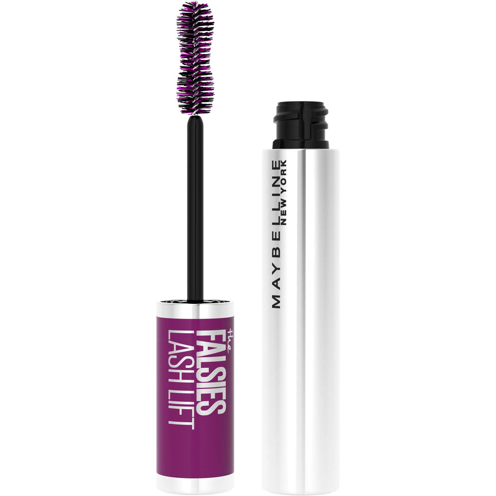 Maybelline - The Falsies Lash Lift Washable Mascara Volumizing, Lengthening, Lifting, Curling, Multiplying, Eye Makeup, Very Black