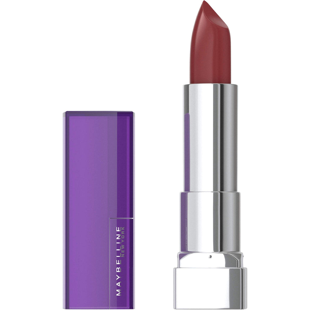 Maybelline - Color Sensational Lipstick, Lip Makeup, Cream Finish, Hydrating Lipstick, Plum Paradise, Wine Plum, 0.15 oz