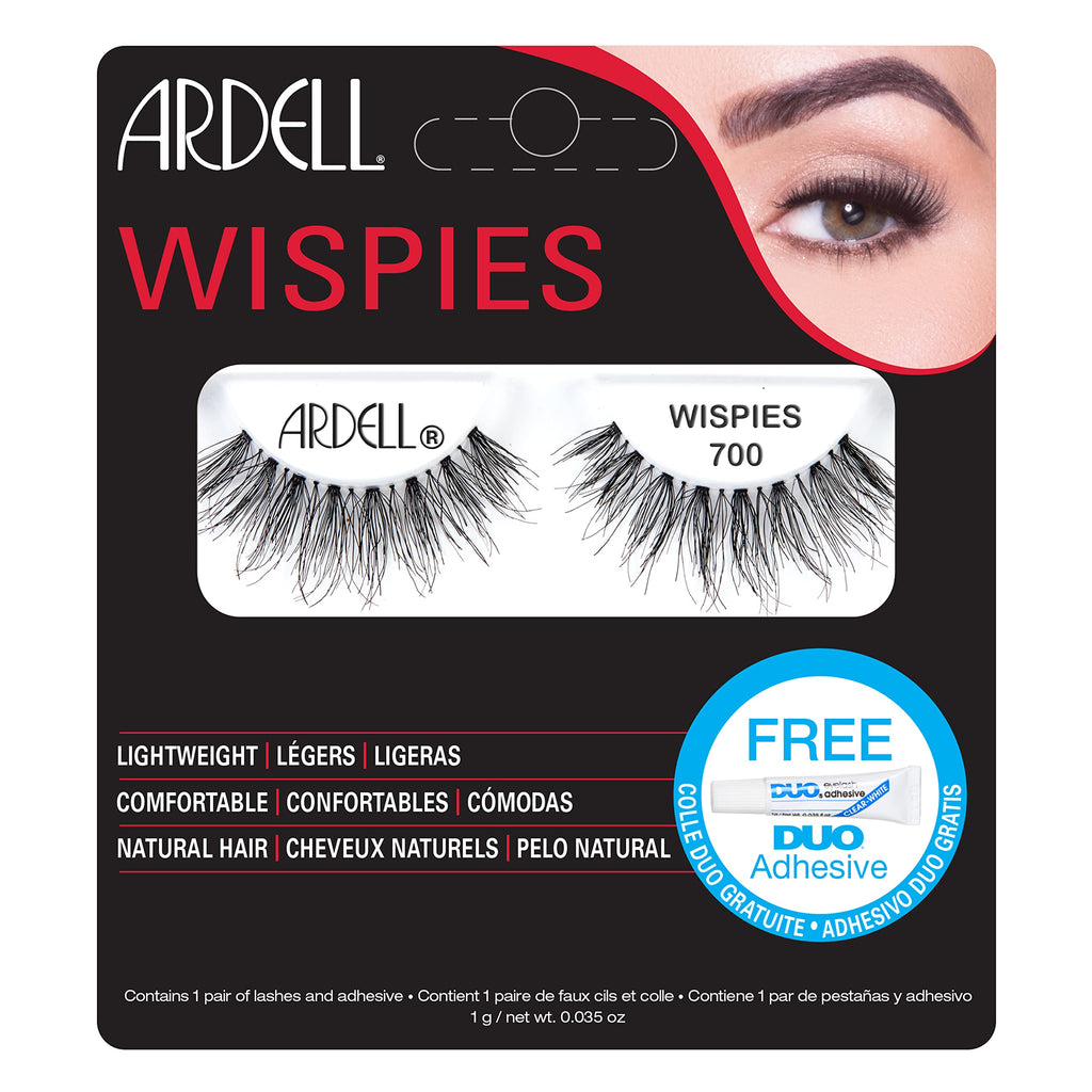 Ardell - Wispies, Lightweight, Comfortable Natural Hair, 700, 1 Pair