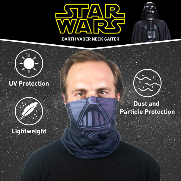 Concept One - STAR WARS Darth Vader Neck Gaitor, Black, One Size