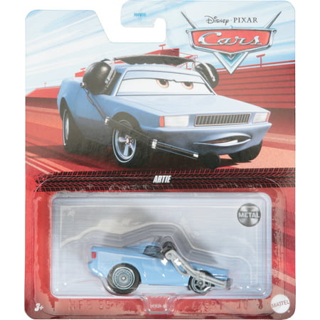 Disney - Pixar Cars Artie Metal 1/55 Scale Diecast, Miniature, Collectible Racecar Automobile Toys Based on Cars Movies, for Kids Age 3 and Older